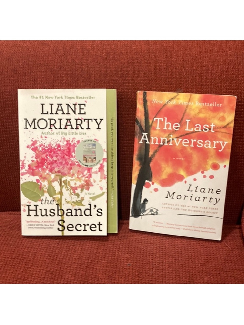 Liane Moriarty - Set of 2 books - The Last Anniversary and The Husband’s Secret.